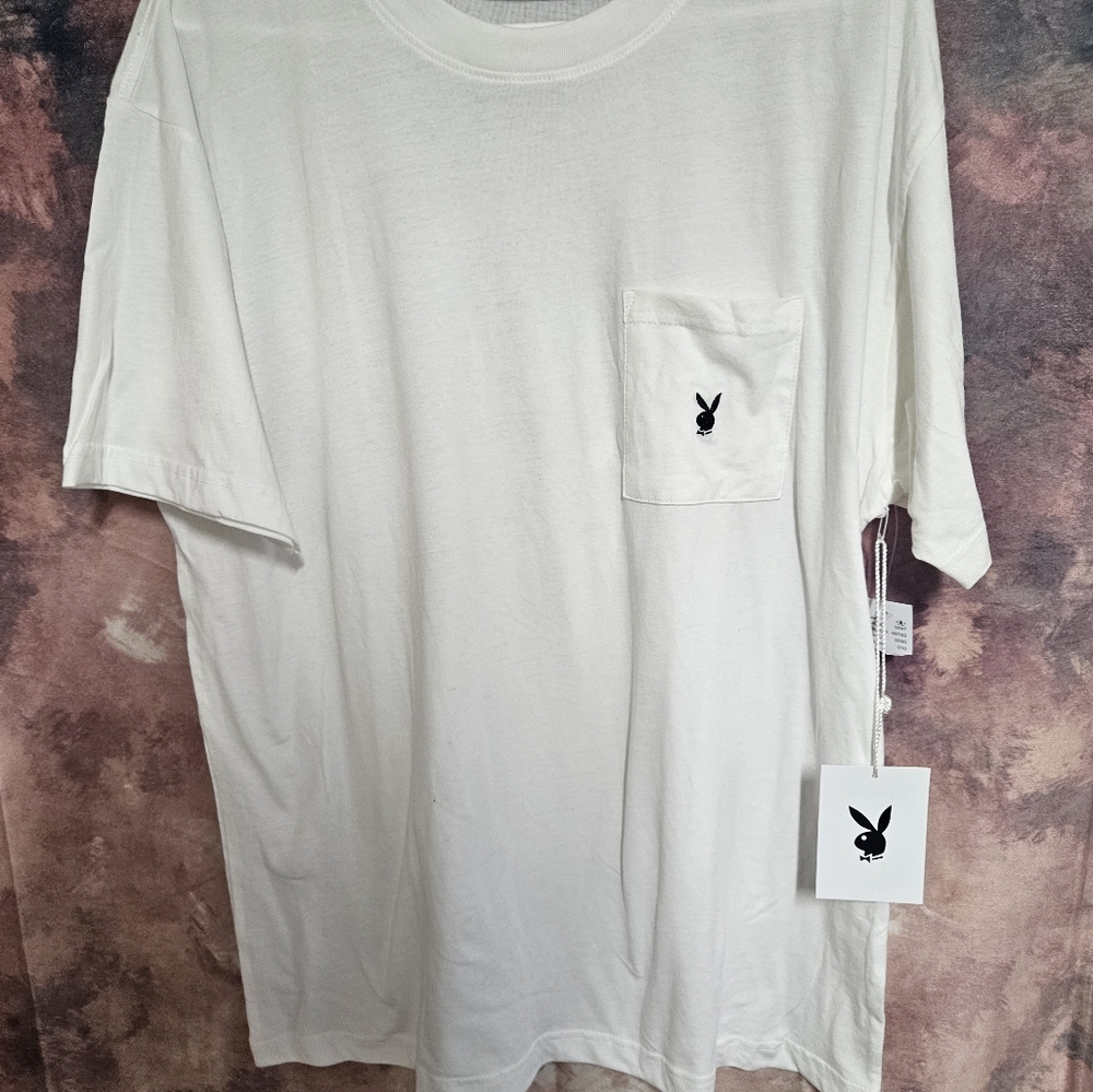 Pacsun Playboy Bunny Pocket T shirt Mens medium.